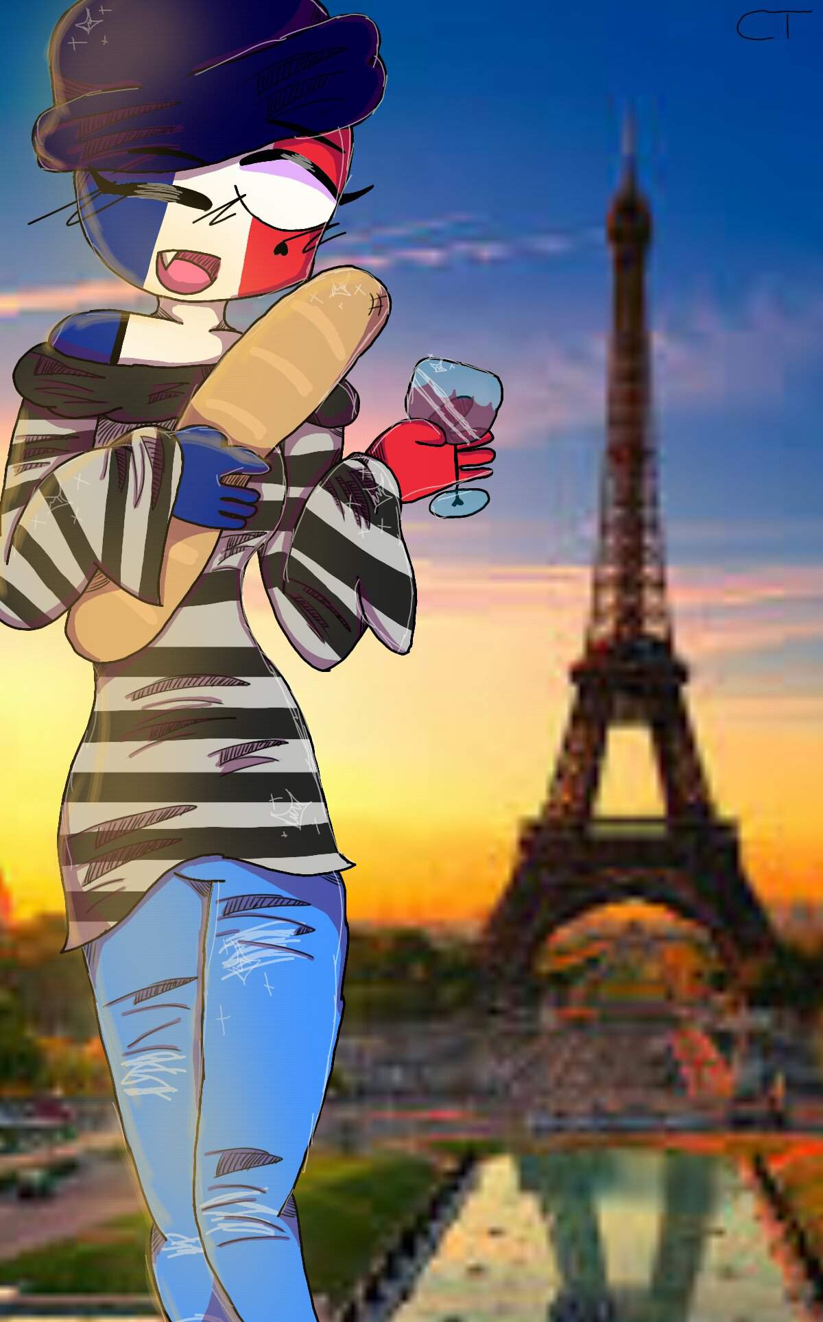 Beautiful county. France. (+memes.) | •Countryhumans Amino• [ENG] Amino