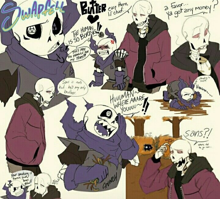 《swapfellsans》 Wiki Undertale Rus Amino