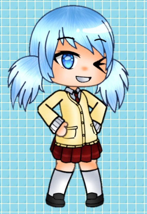 Mio from Nichijou. | Gacha ~ Amino