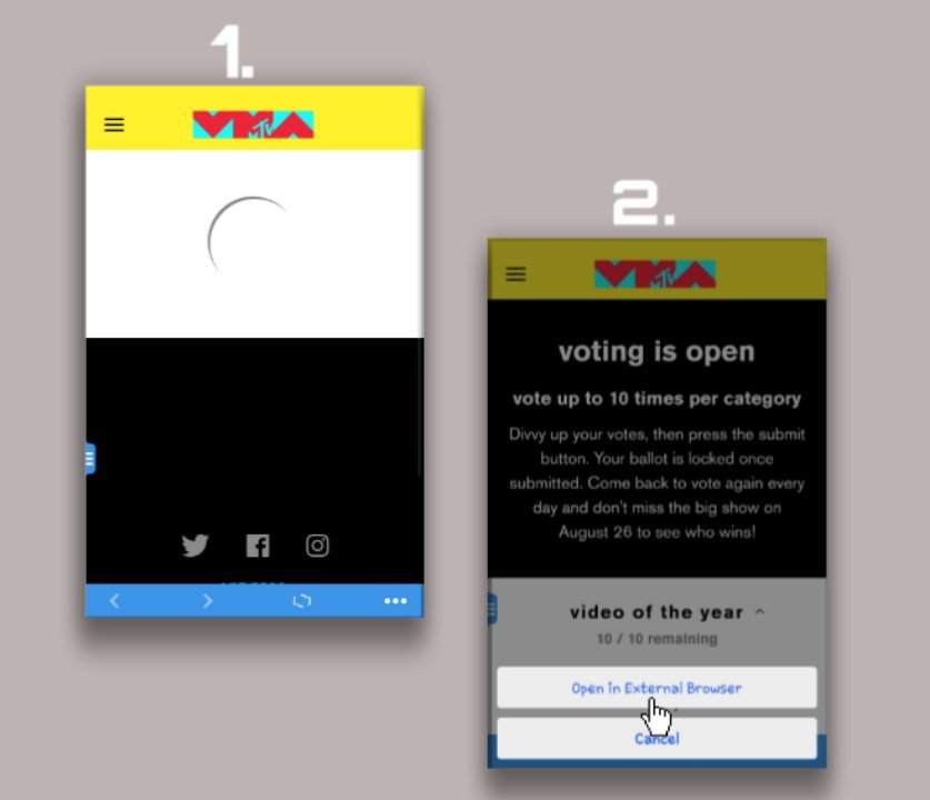 MTV VMAs Voting Tutorial ARMY's Amino