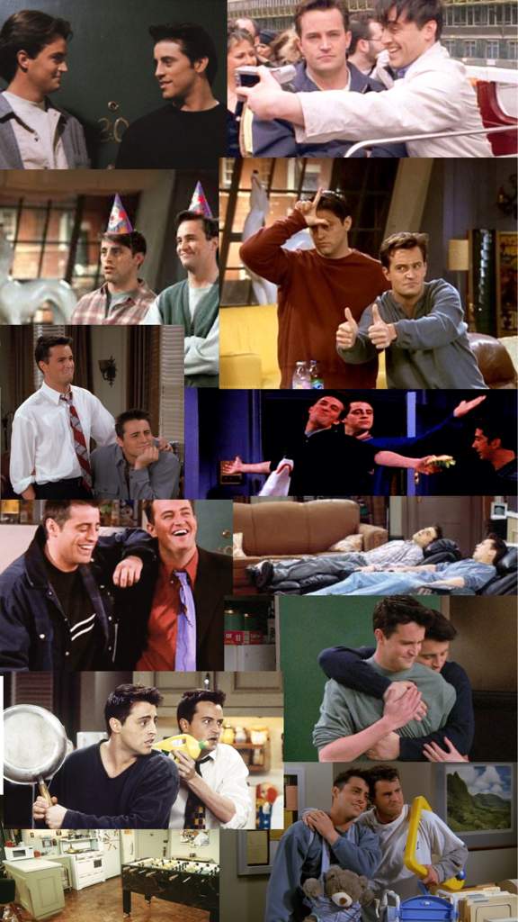 A Chandler & Joey Wallpaper | FRIENDS TV Amino