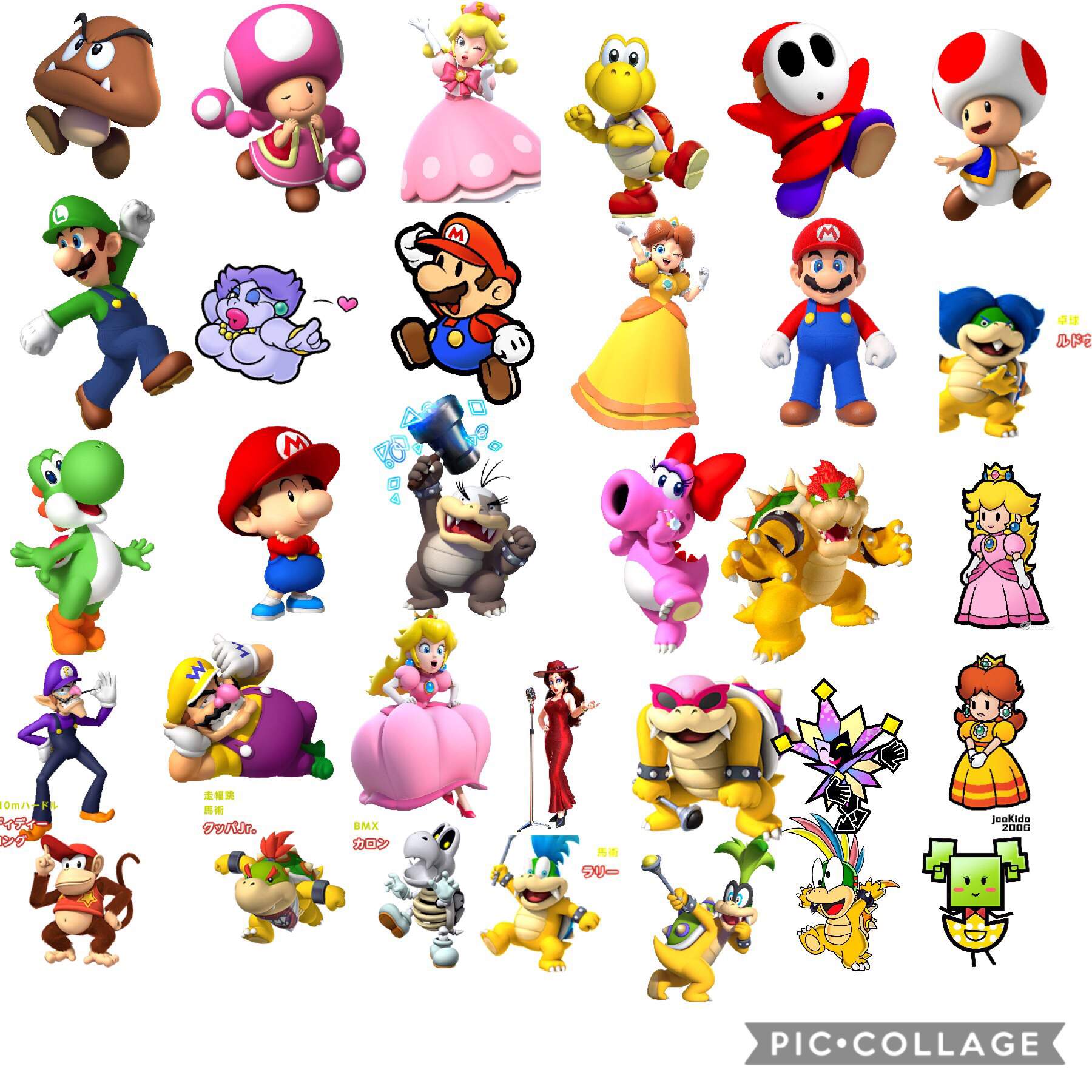 Mario Party Roster 6 | Mario Amino