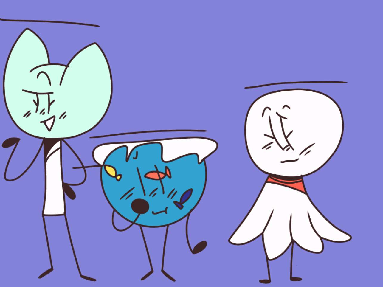 Oc height comparisons | BFDI💖 Amino