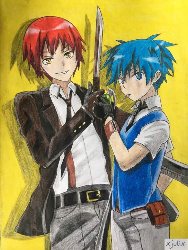 Assassination Classroom ♡ Fan Art ♡ | Kuro Gang Amino