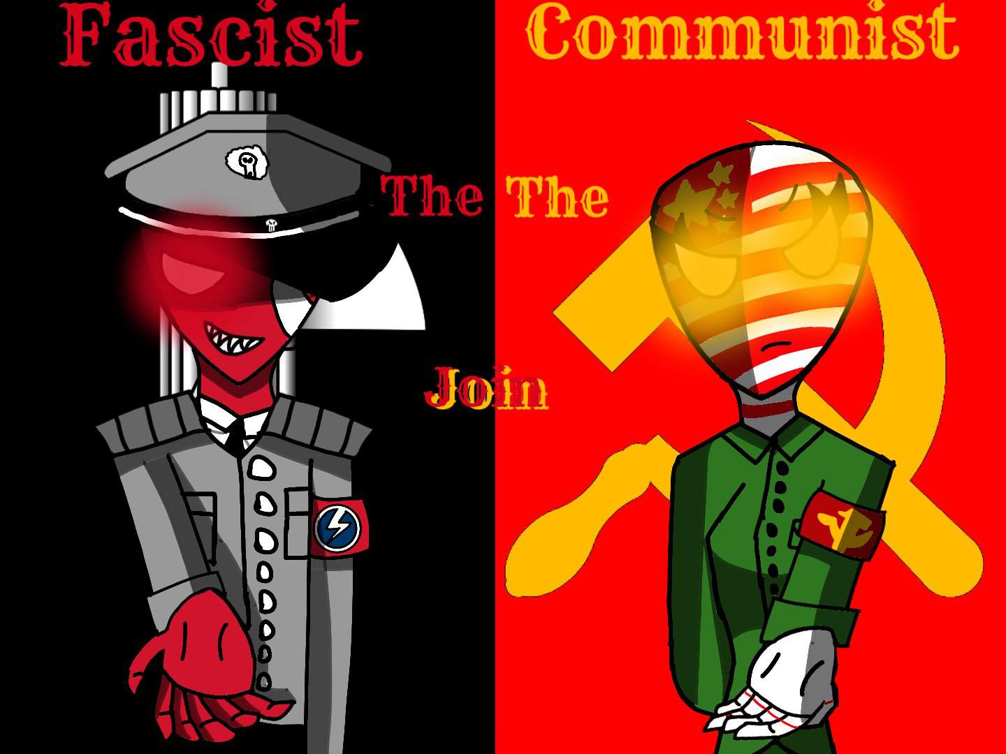 Fascism or Communism | •Countryhumans Amino• [ENG] Amino