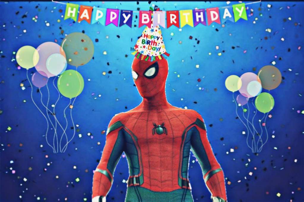 Happy birthday Spider-Man! 