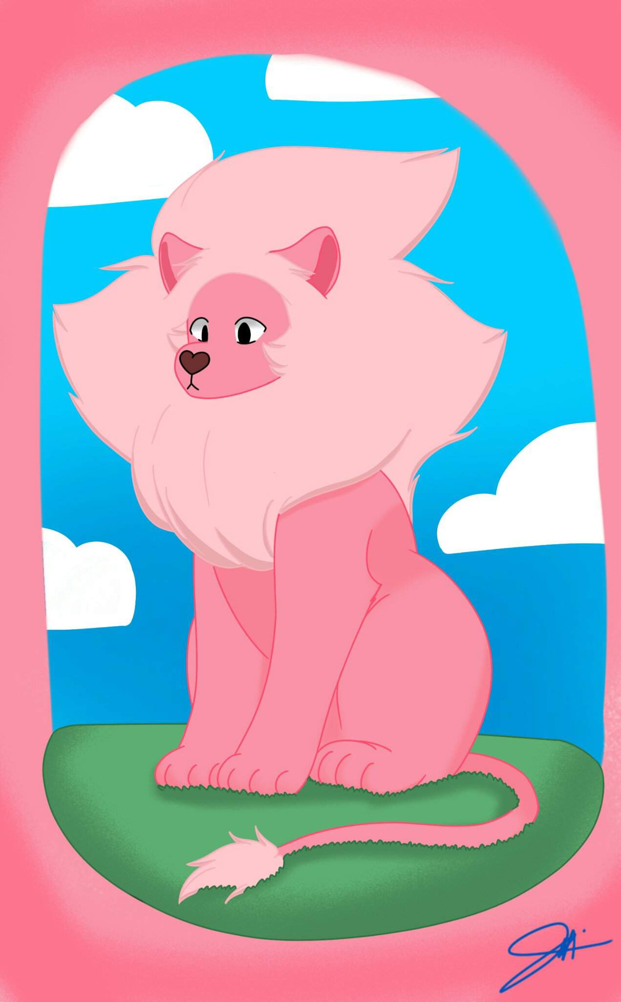 Pink Lion🦁💕 | Cartoon Amino