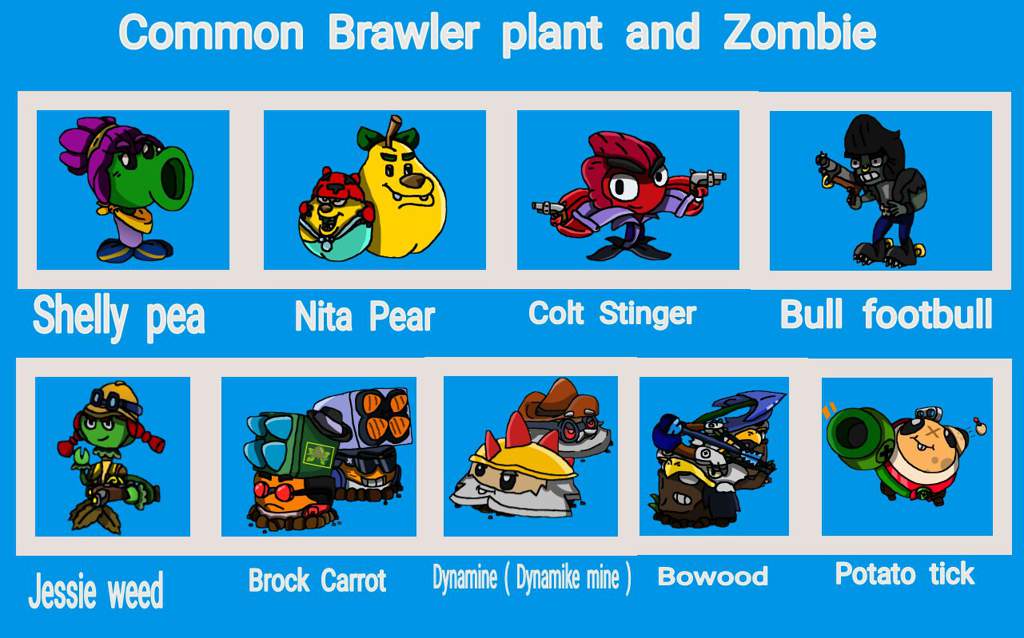 Plants Vs Zombies Brawl Stars Common Brawler Brawl Stars Amino