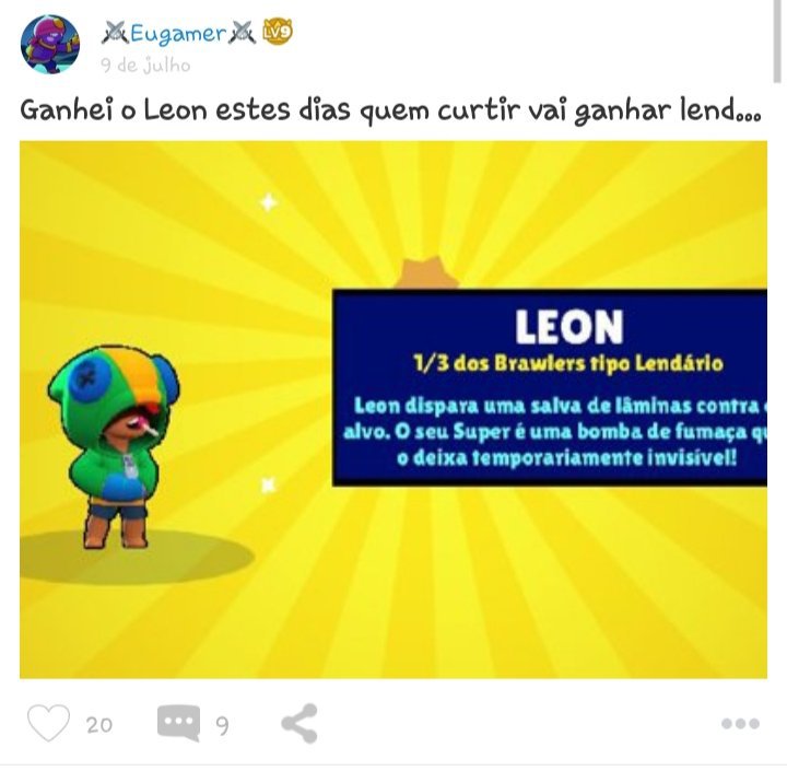 Todo Mundo Ganhando O Leon Brawl Stars Amino Oficial Amino - preço medio de um lendario brawl stars