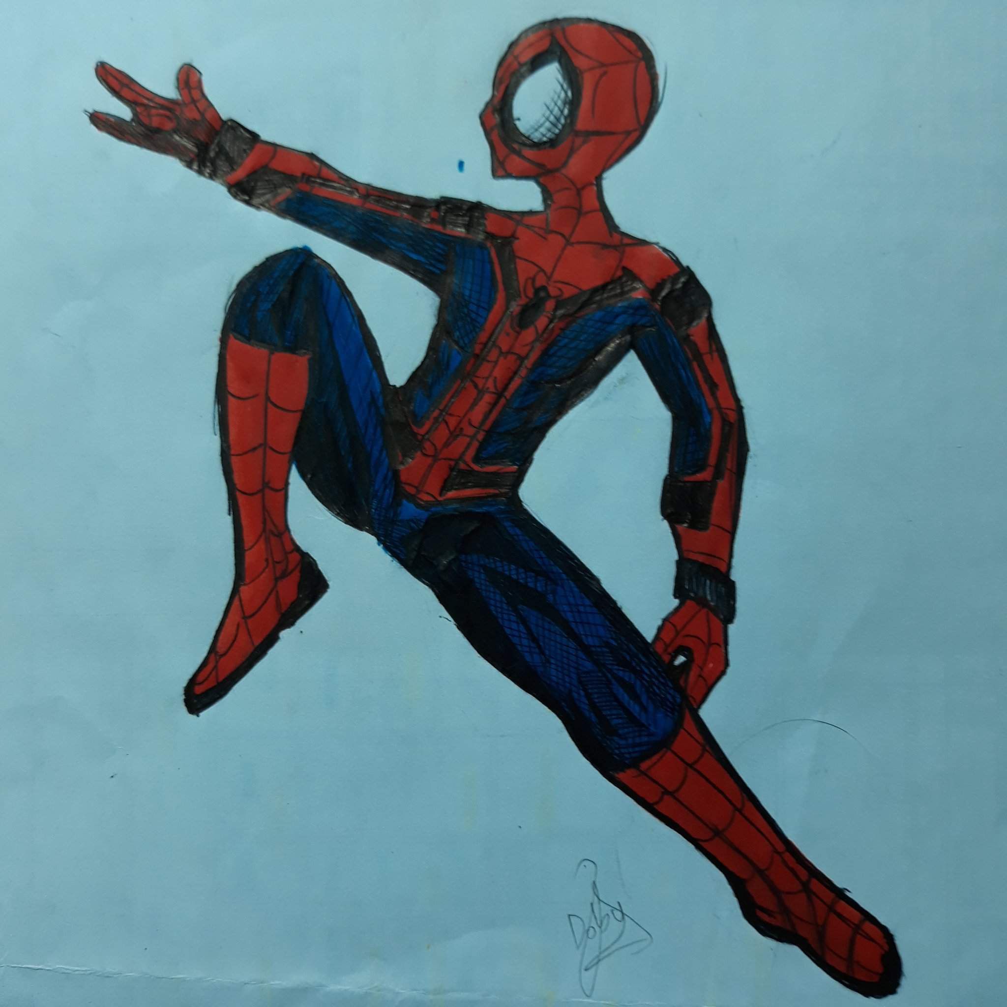 Dibujo Spiderman. | •Cómics• Amino