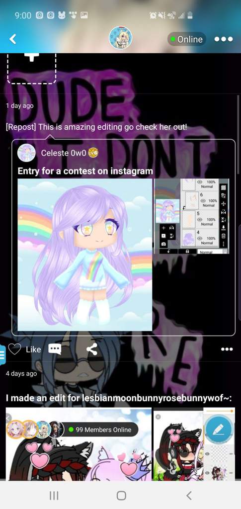 Entry for a contest on instagram | ×~Gacha-Life×~ Amino