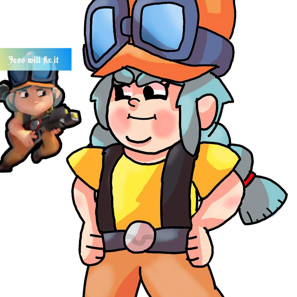 Messy Jessie Brawl Stars Amino 8341