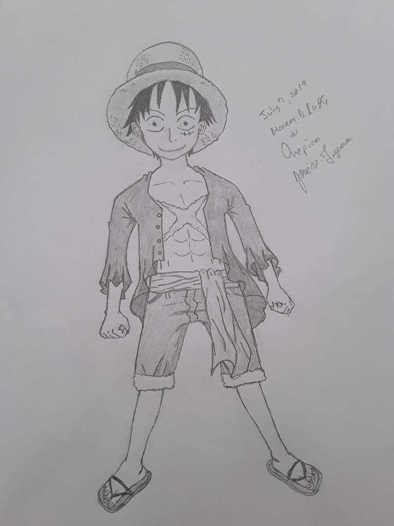 Monkey D Luffy (Fishman island) | Anime Art Amino