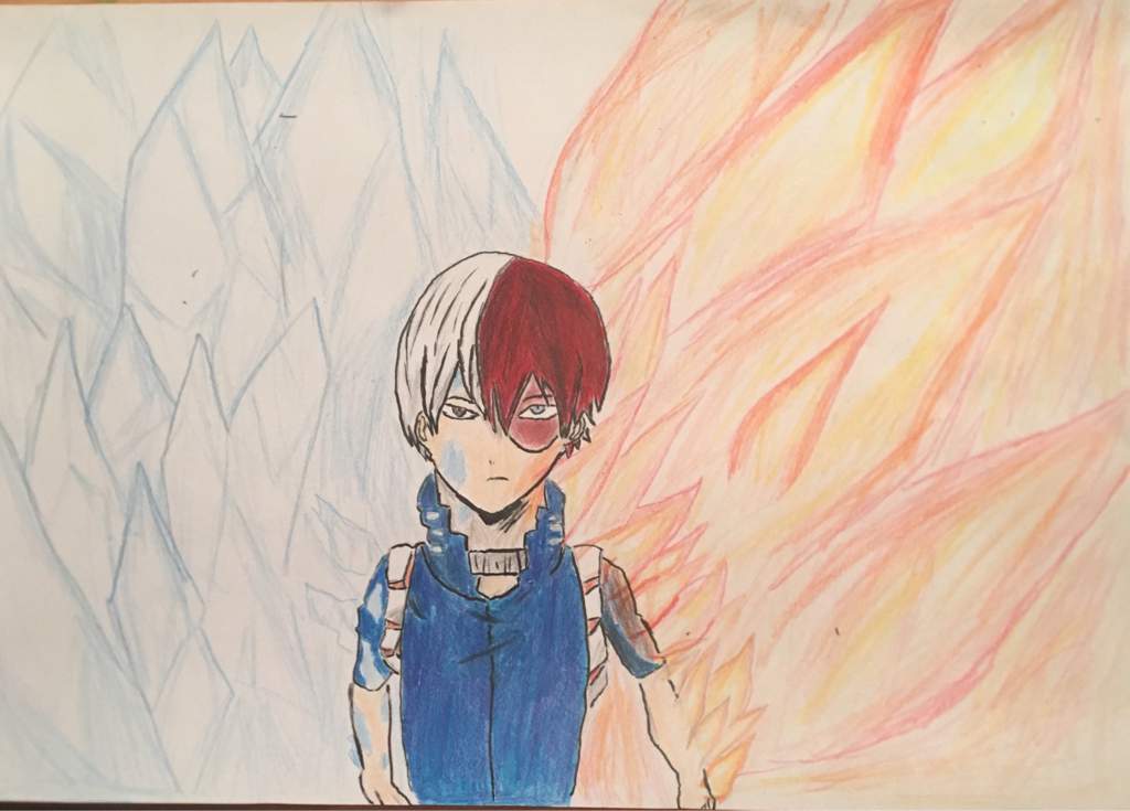 Dessin Shoto Todoroki My Hero Academia Fr Amino