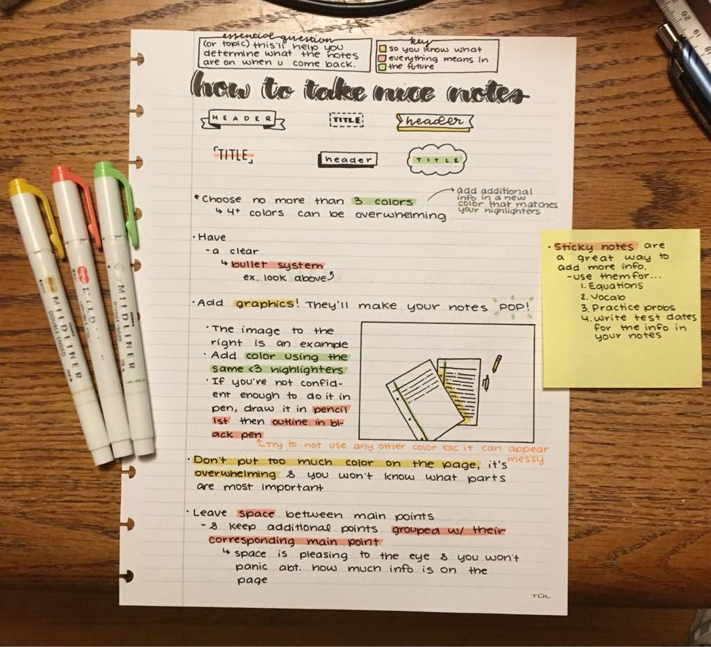 How to Take Aesthetically Pleasing Notes | Studying Amino Amino