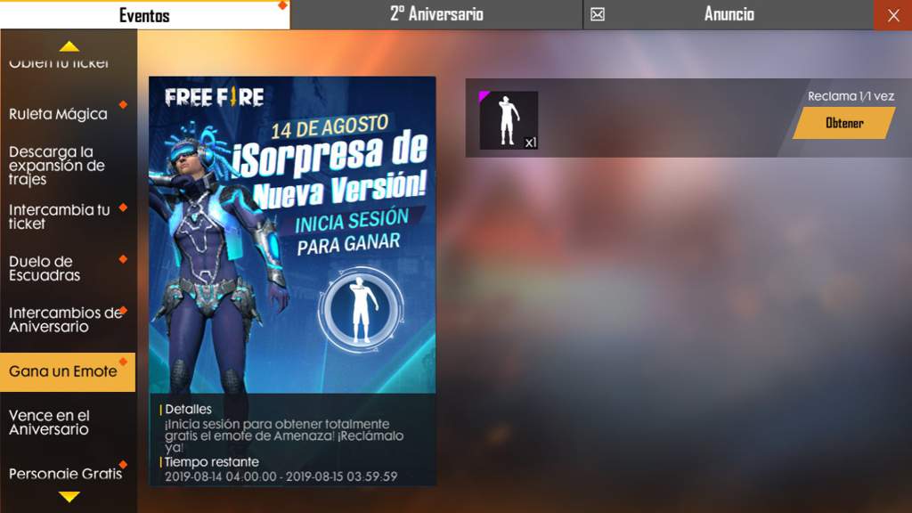 Noticias de las 12 - Actualizacion | 🔜 Free Fire🔚 Amino