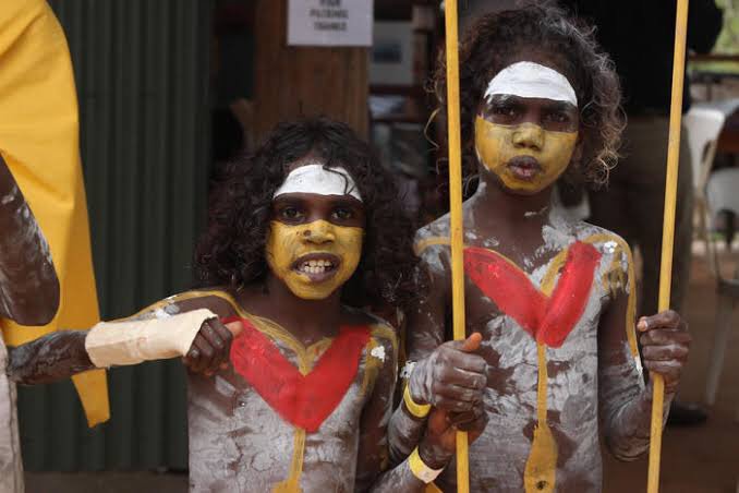 The australian Aboriginal Altjira the Creator God of the Dreamtime ...