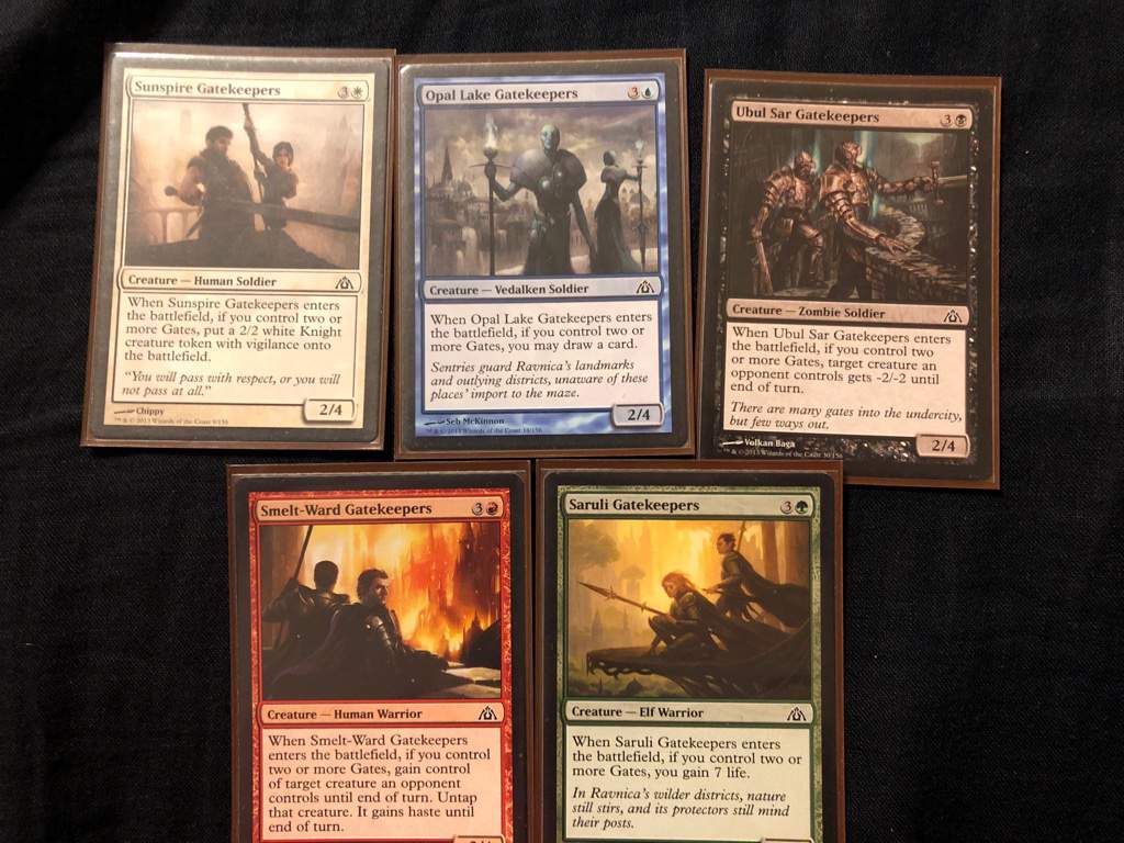 EDH Deck Tech WUBRG Gates Lands Deck draft 1. MTG Amino