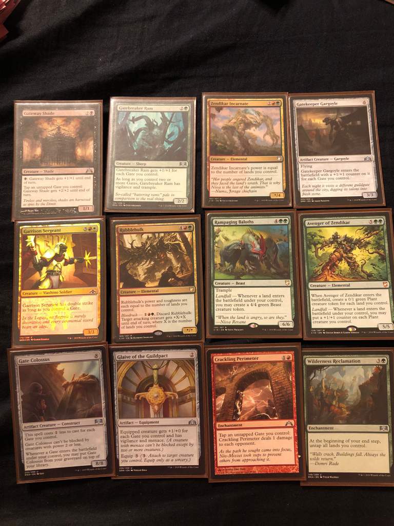 EDH Deck Tech WUBRG Gates Lands Deck draft 1. MTG Amino