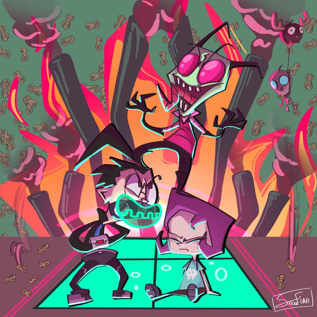 Invader Zim Enter The Florpus | Cartoon Amino