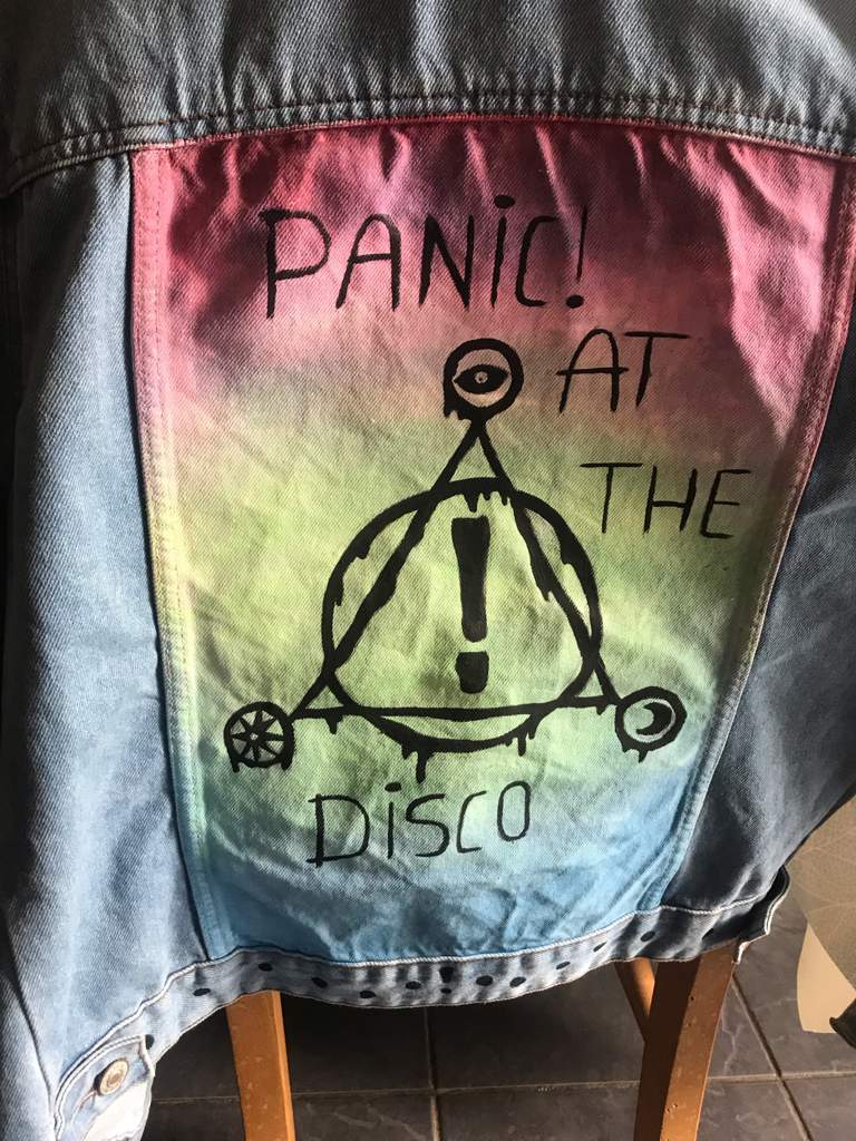 panic at the disco jean jacket