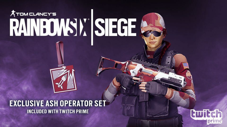 Twitch Drops Twitch Prime Sets Rainbow Six Siege German Amino