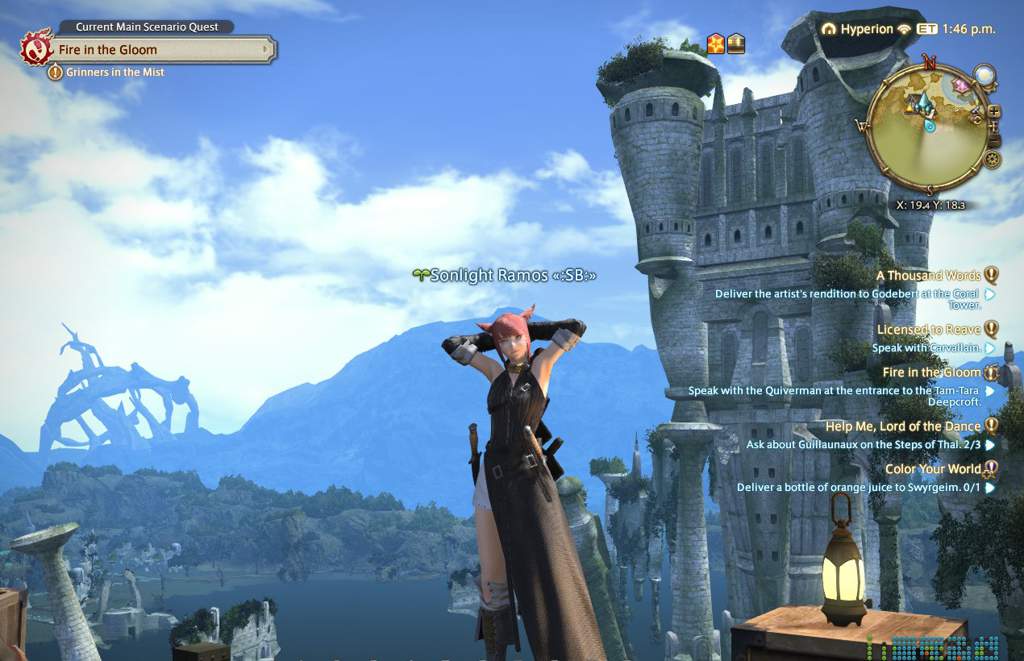 Beautiful spots to craft ☆[La Noscea]☆ Final Fantasy XIV Amino! Amino