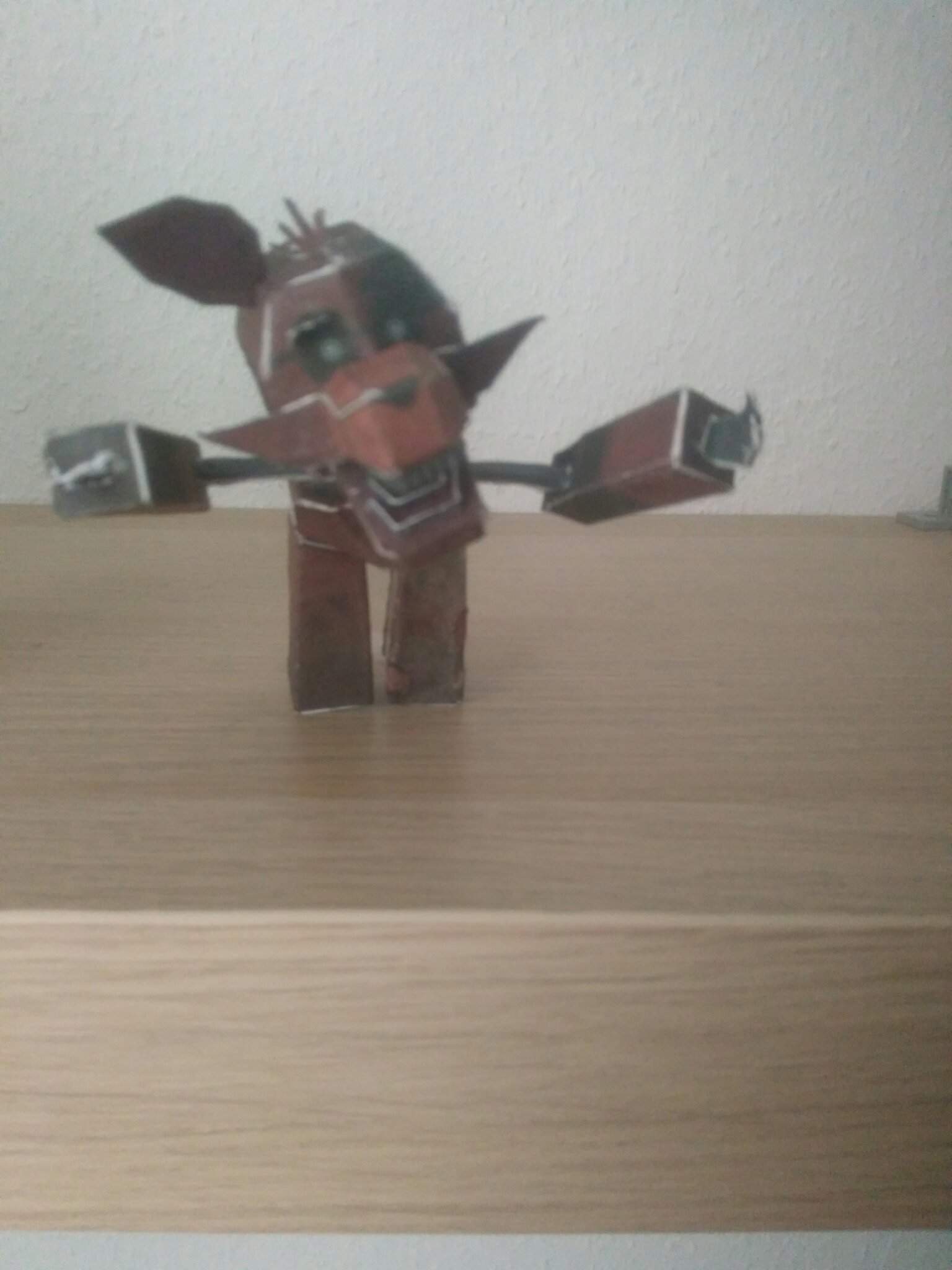 Papercraft Ignited Foxy, Purple Guy in Springbonnie Suit und Bon Bon ...