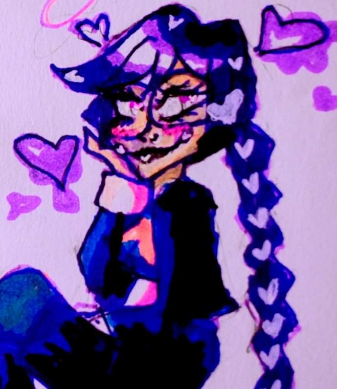 💜Toko/ Genocide Jill Fan art ️ | Danganronpa Amino