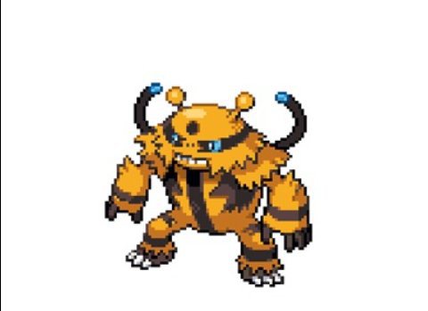 Pixel Art De Electivire Pokemon En Espanol Amino