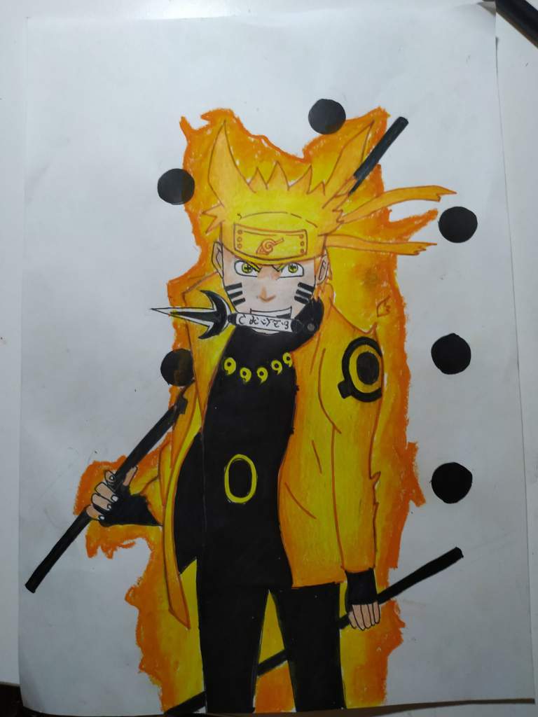 naruto sage of six paths drawing