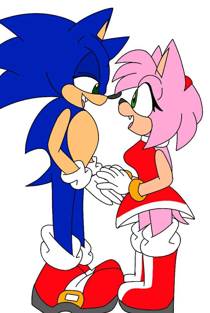 Sonic and Amy [SonAmy] | The Sonamy Amino Amino