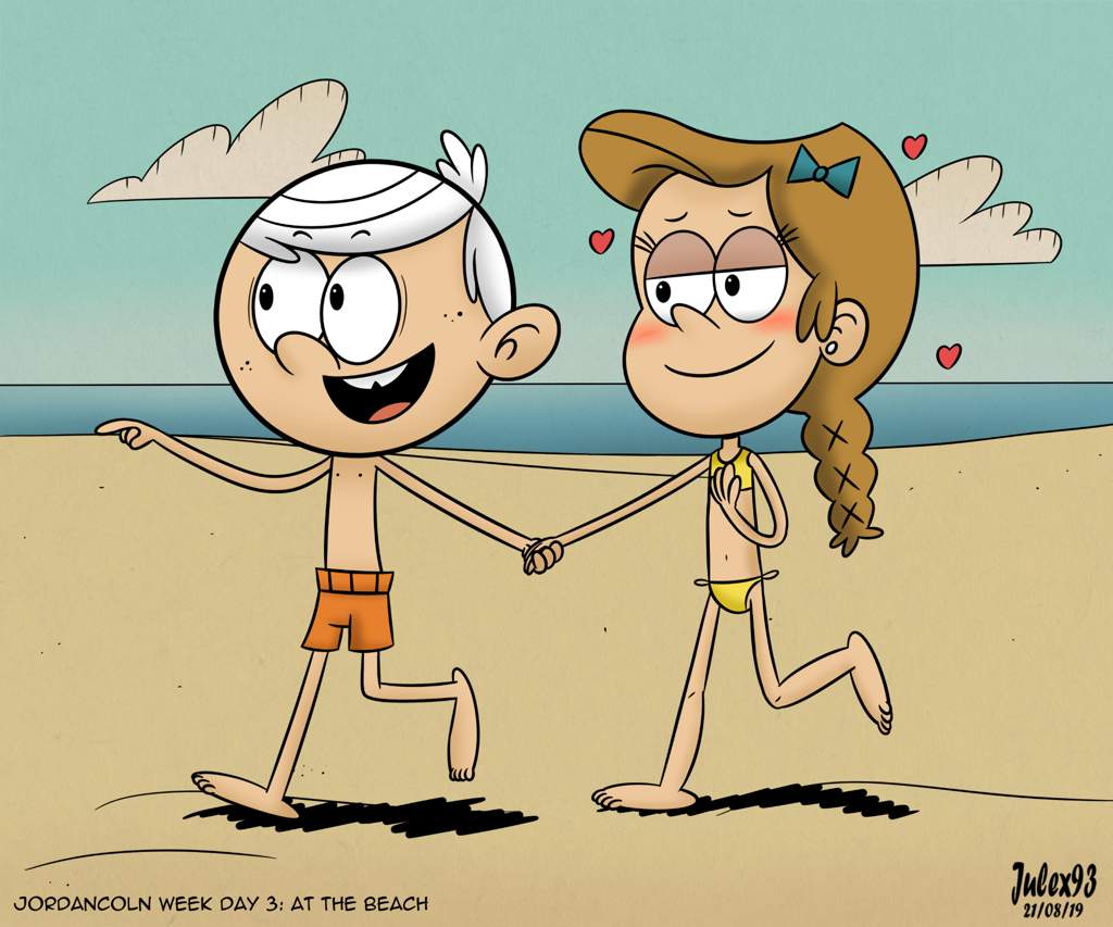 Jordancoln en la playa | The Loud House Español Amino