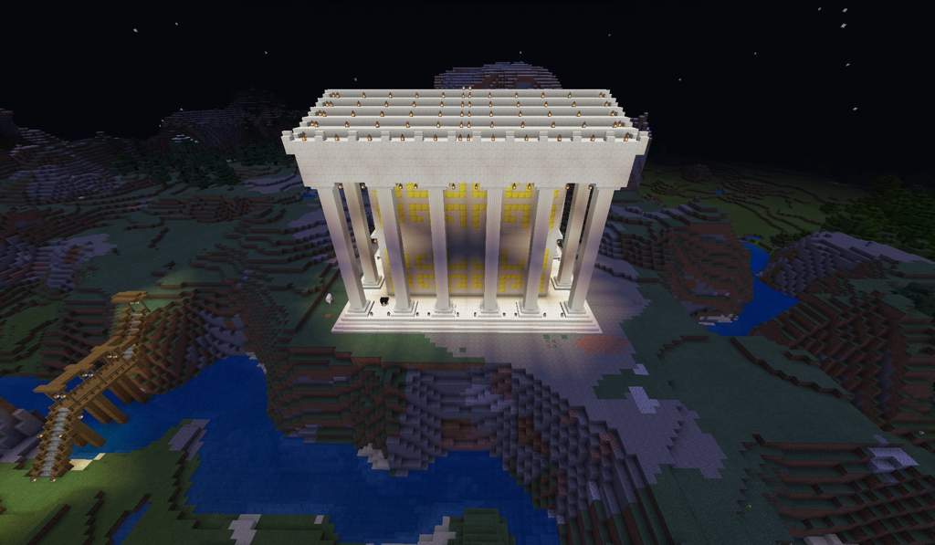 Doric Temple of Hephaestus | Minecraft Amino