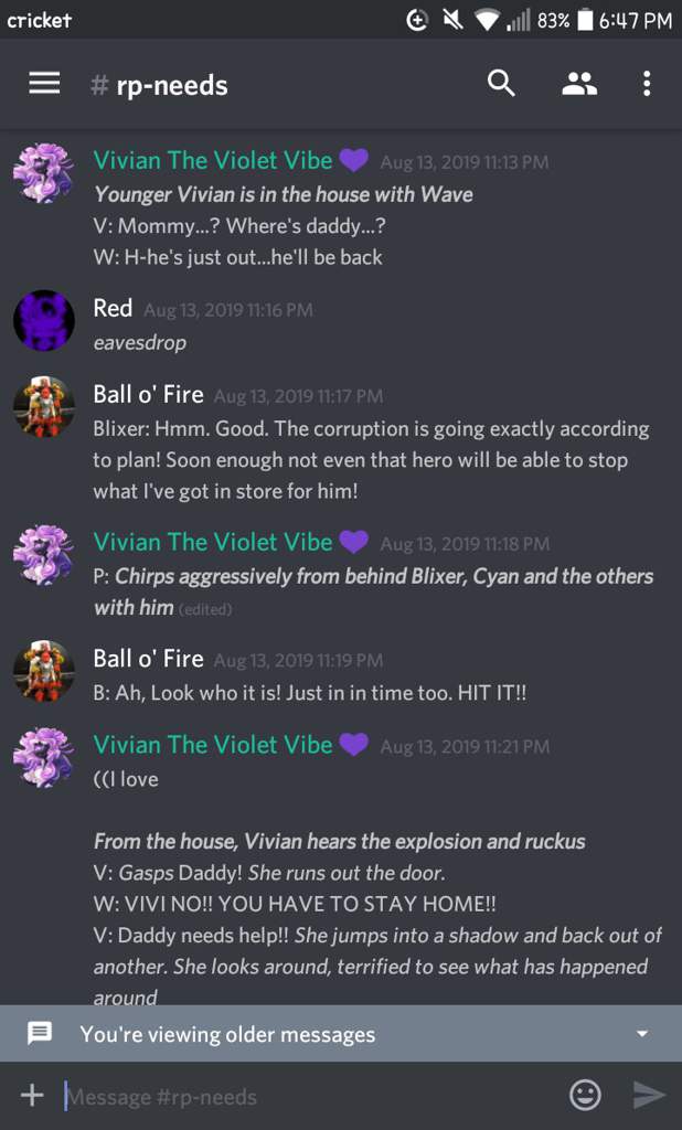 How Vivian Went Blind Discord Roleplay Just Shapes Beats Amino