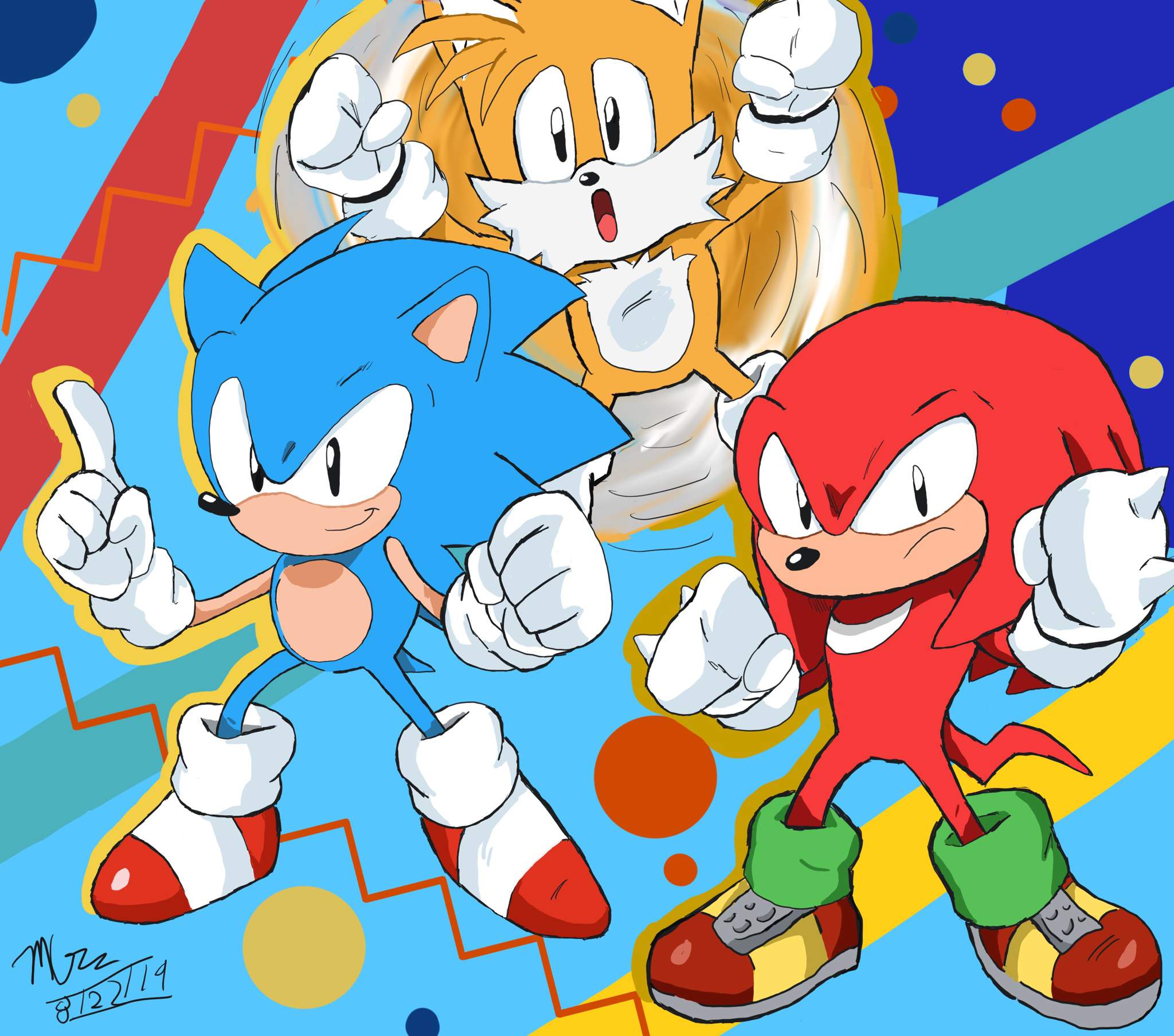 The classic trio | Sonic the Hedgehog! Amino