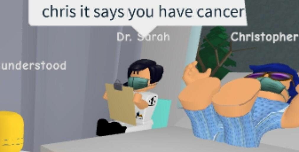 Chris It Says You Have Cancer Roblox Challenge Five Nights At Candy S Amino - some cancer roblox