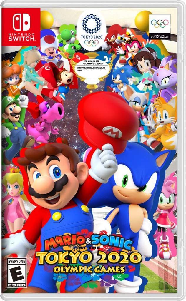 mario and sonic at the olympic games tokyo 2020 nintendo switch