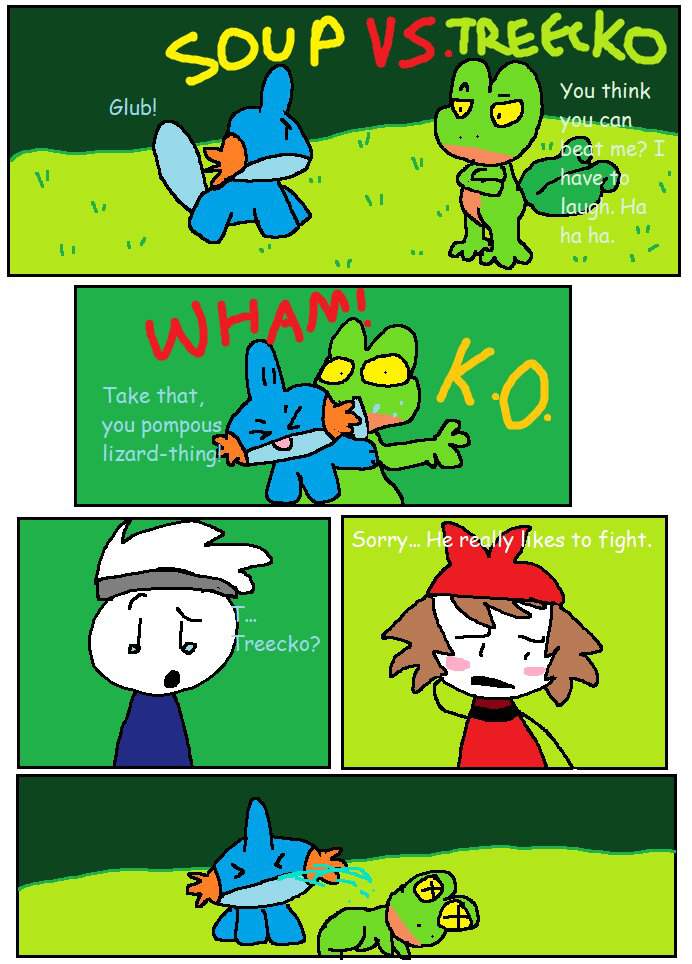 Pokemon Ruby Nuzlocke Comic pages 1-9 | Pokémon Amino