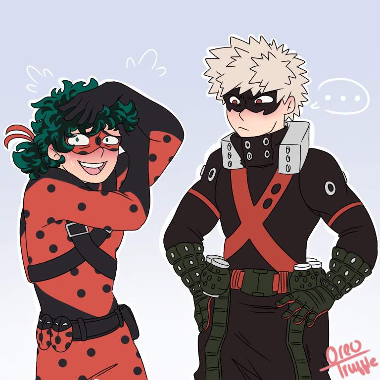 BakuDeku! |Oniimely Design FanArt| | Miraculous Amino