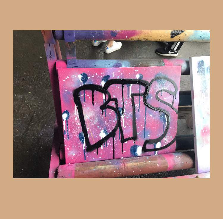 Bts Spray Paint