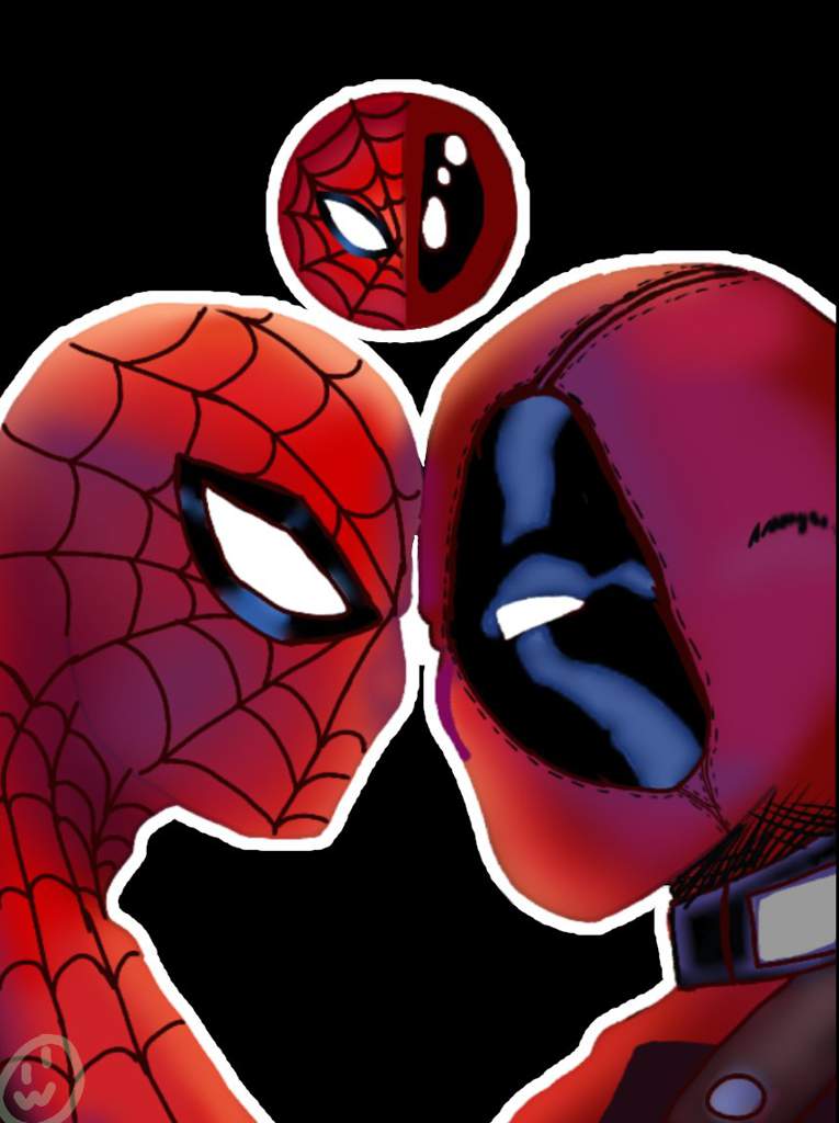 Deadpool And Spiderman Drawing Marvel Amino