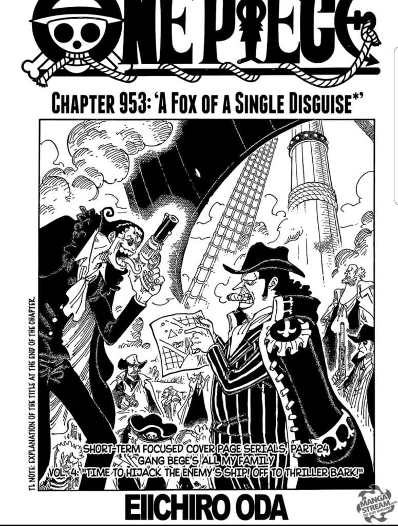 Chapter 953 Is Out A Fox And His Will To Protect And A Sword That Can End It All One Piece Amino