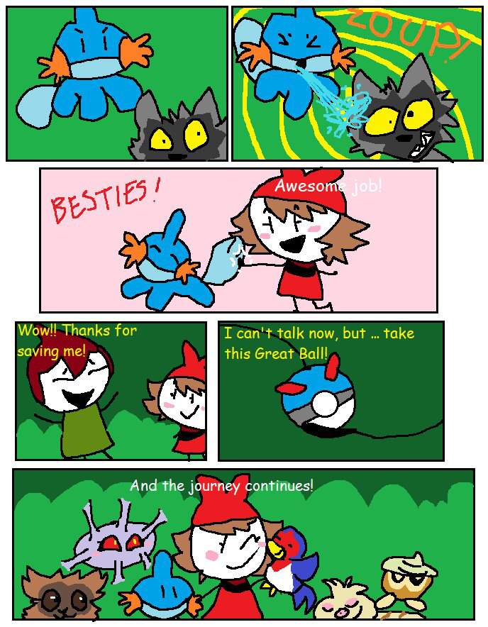 Pokemon Ruby Nuzlocke Comic Pages 10-18 | Pokémon Amino