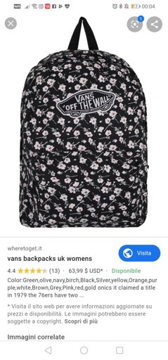 fake vans backpack