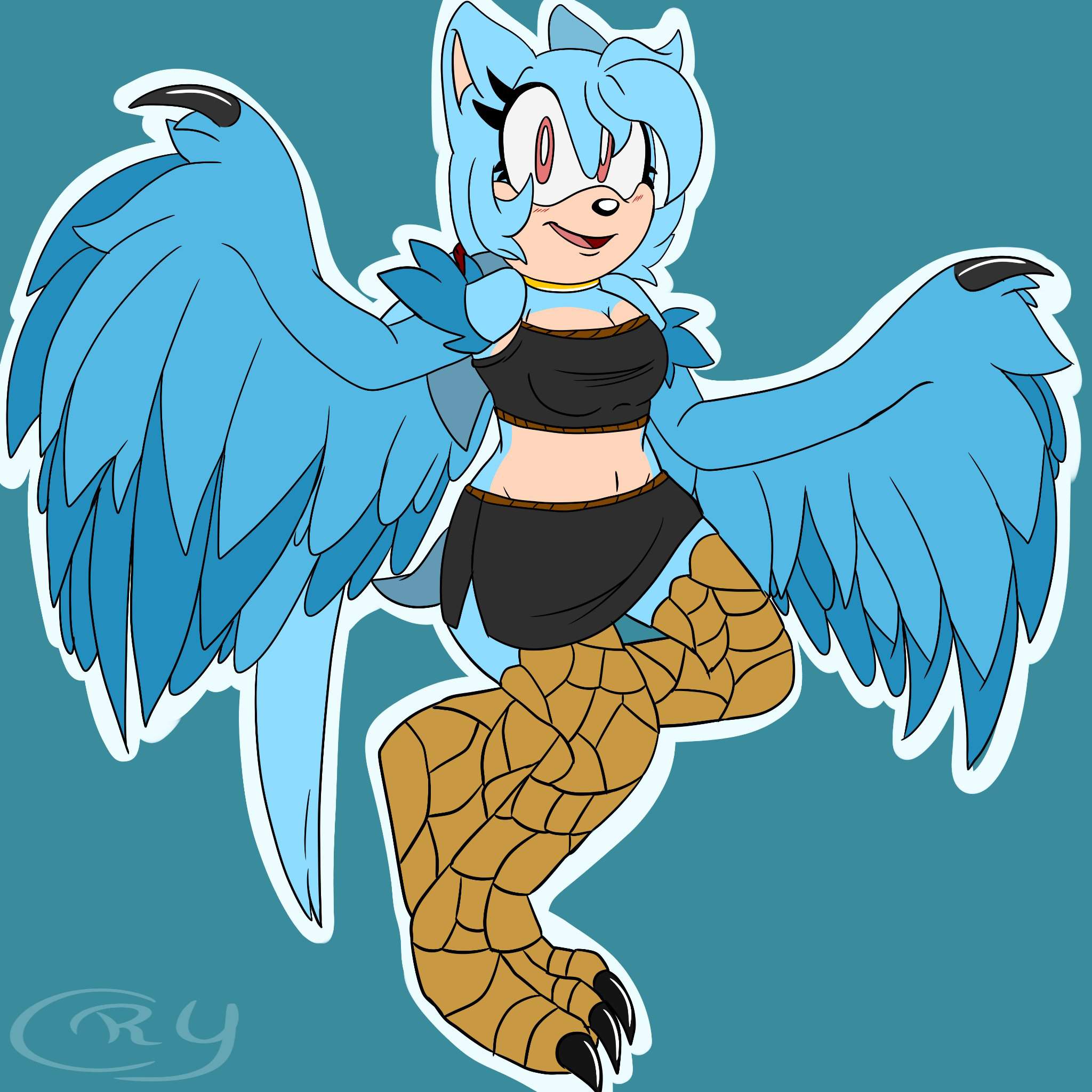 Harpy dress | Sonic the Hedgehog Art Amino