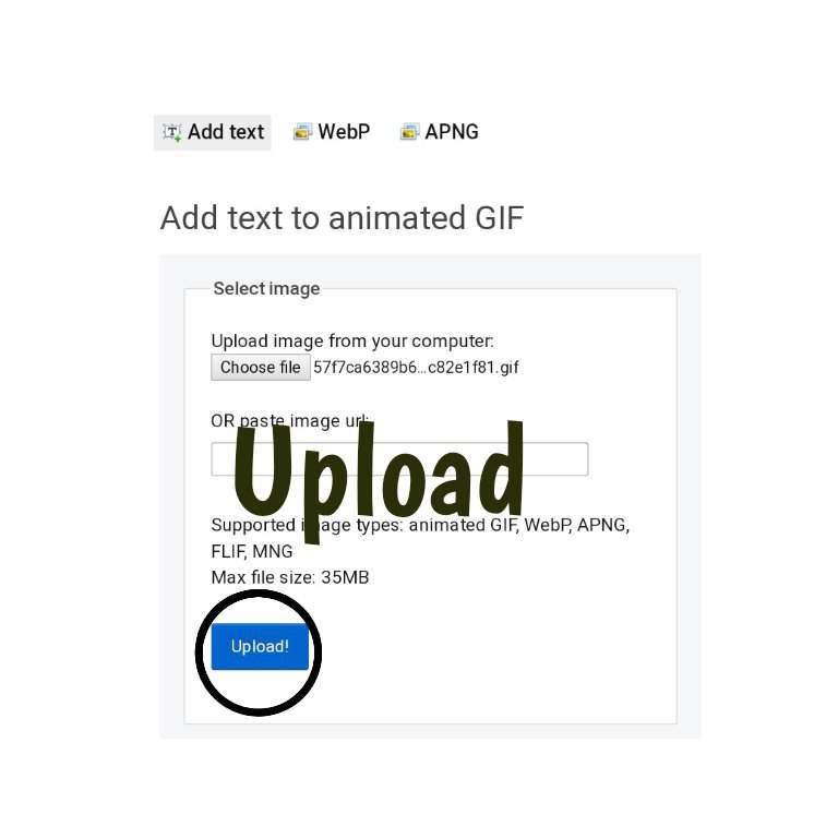 add atext to gif