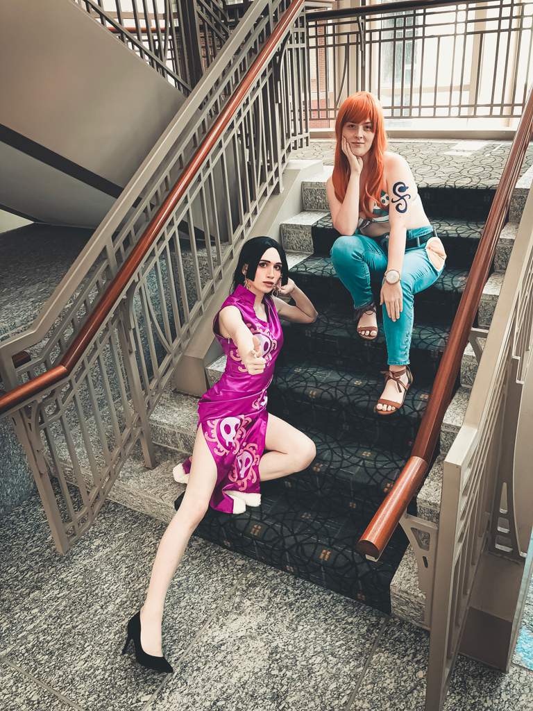 Beauty Duo Nami X Boa Hancock Cosplay Amino