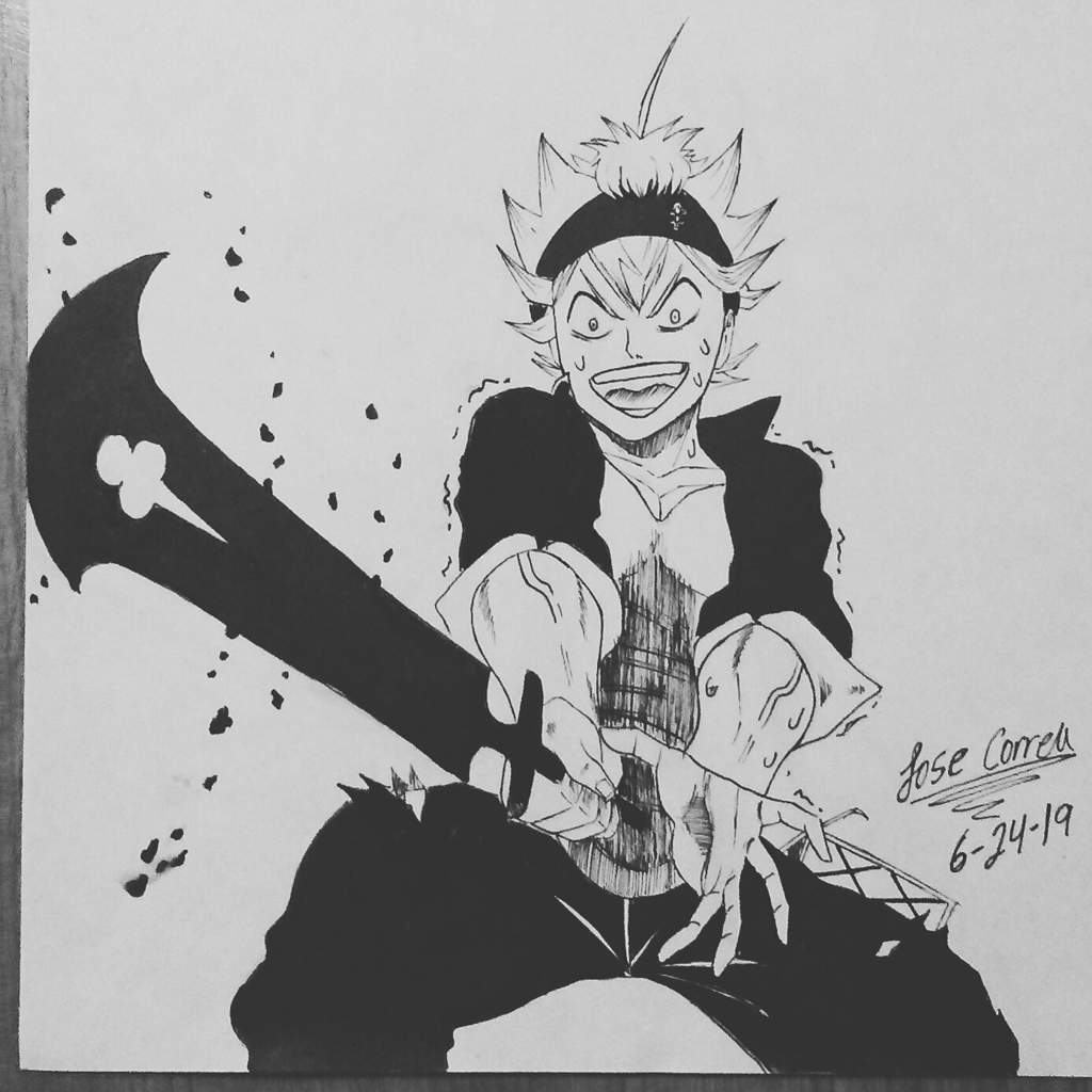 Another Asta drawing | Manga Amino