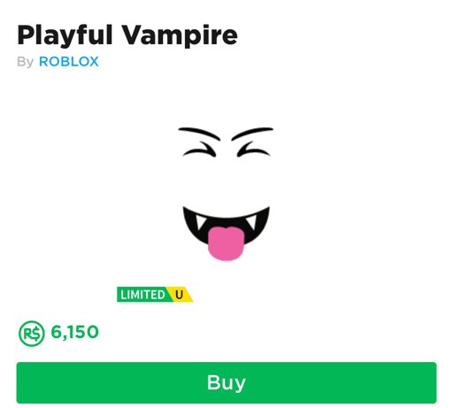 Roblox Playful Vampire Free